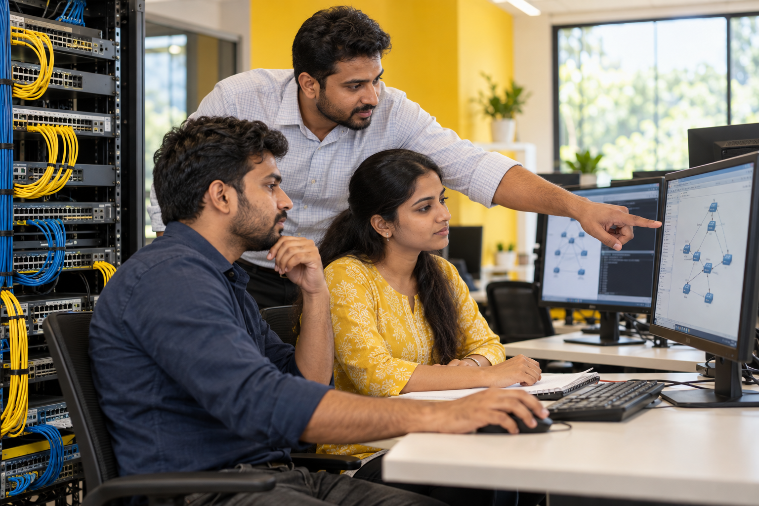Illustrative hands-on networking training